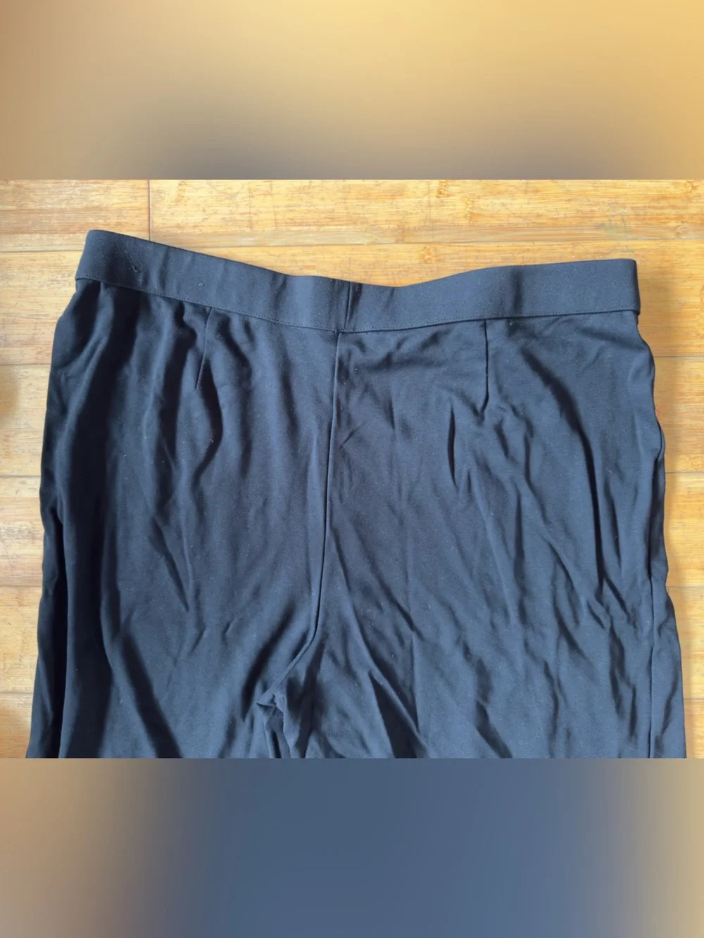 Alfred Dunner Black Pull On Pants